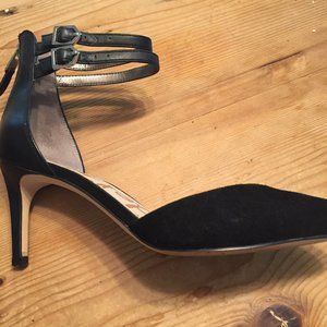 Sam Edelman Black suede heels